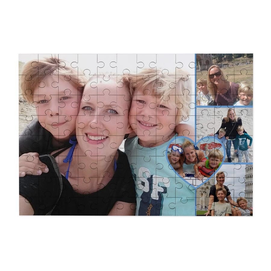 Puzzle cartonné 16,5 x 25,0 cm (96 pcs)